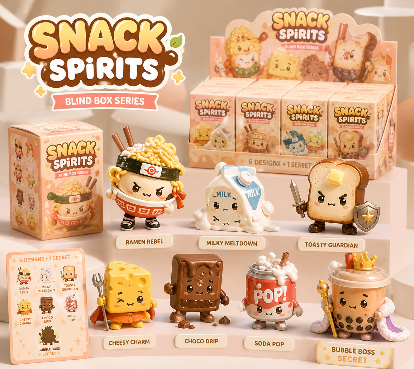 Design Your Own Art Toy Blind Boxes, Vinyl Figures & Limited Edition Drops